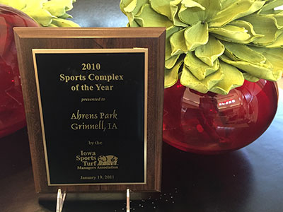 Iowa Sport Complex award