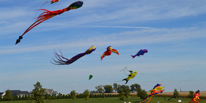 Kites Over Grinnell